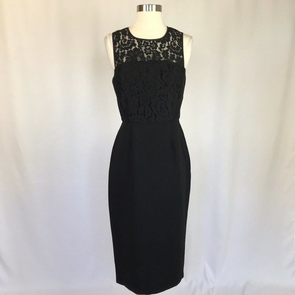 BCBGeneration Dresses & Skirts - NWT Lace and Crepe Sheath Cocktail Dress